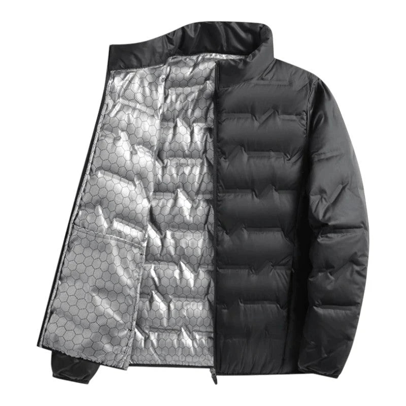 Herren Steppjacke Moderne Herbstjacke Wärmend