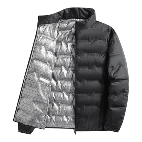 Herren Steppjacke Moderne Herbstjacke Wärmend