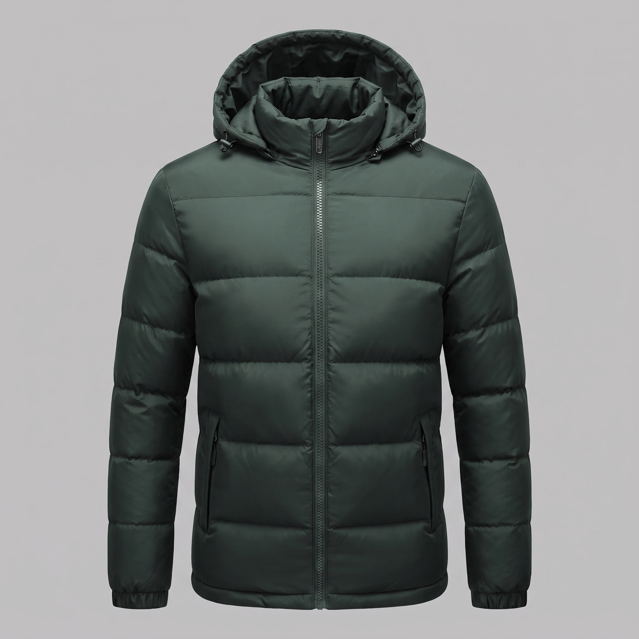 Herren Steppjacke mit Kapuze