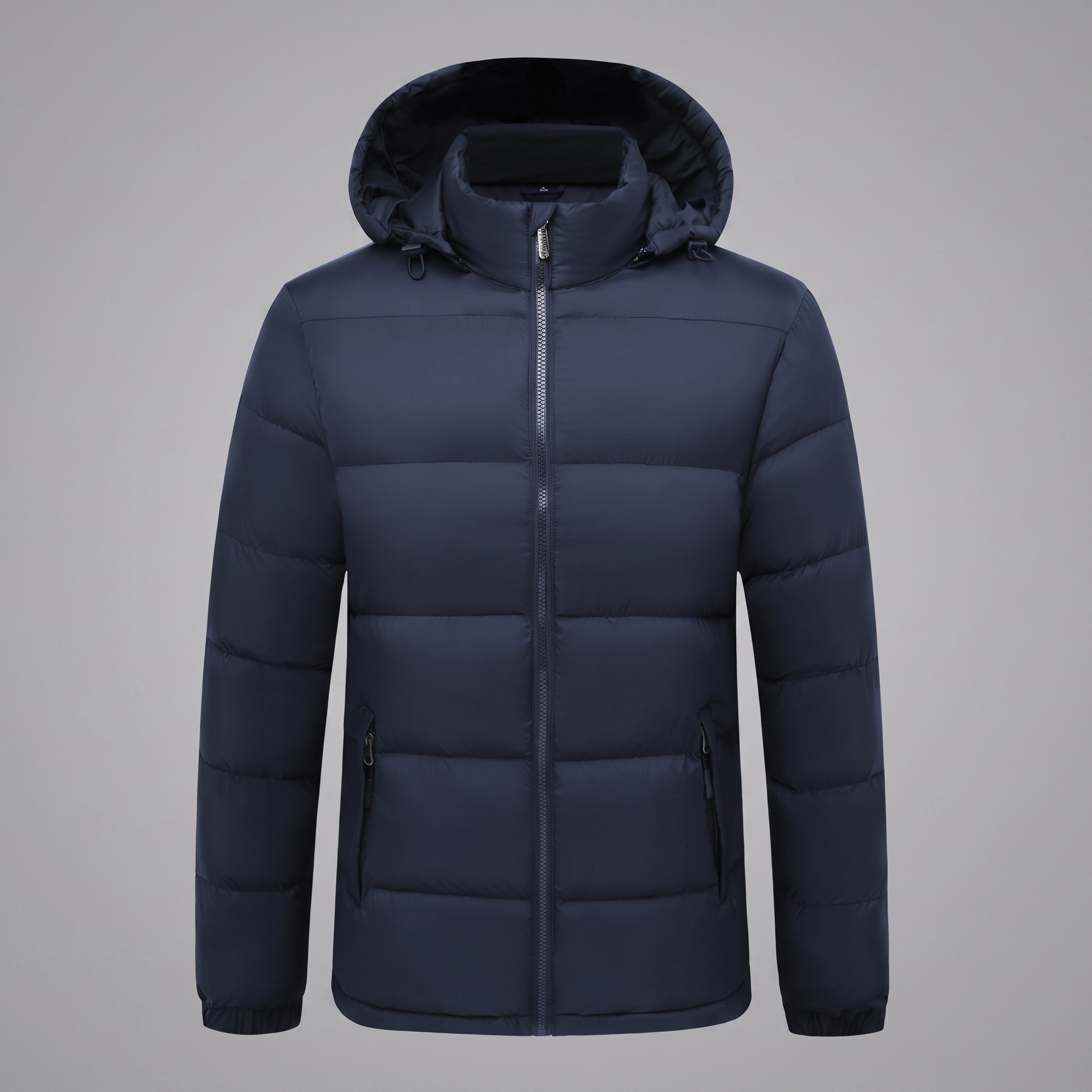 Herren Steppjacke mit Kapuze