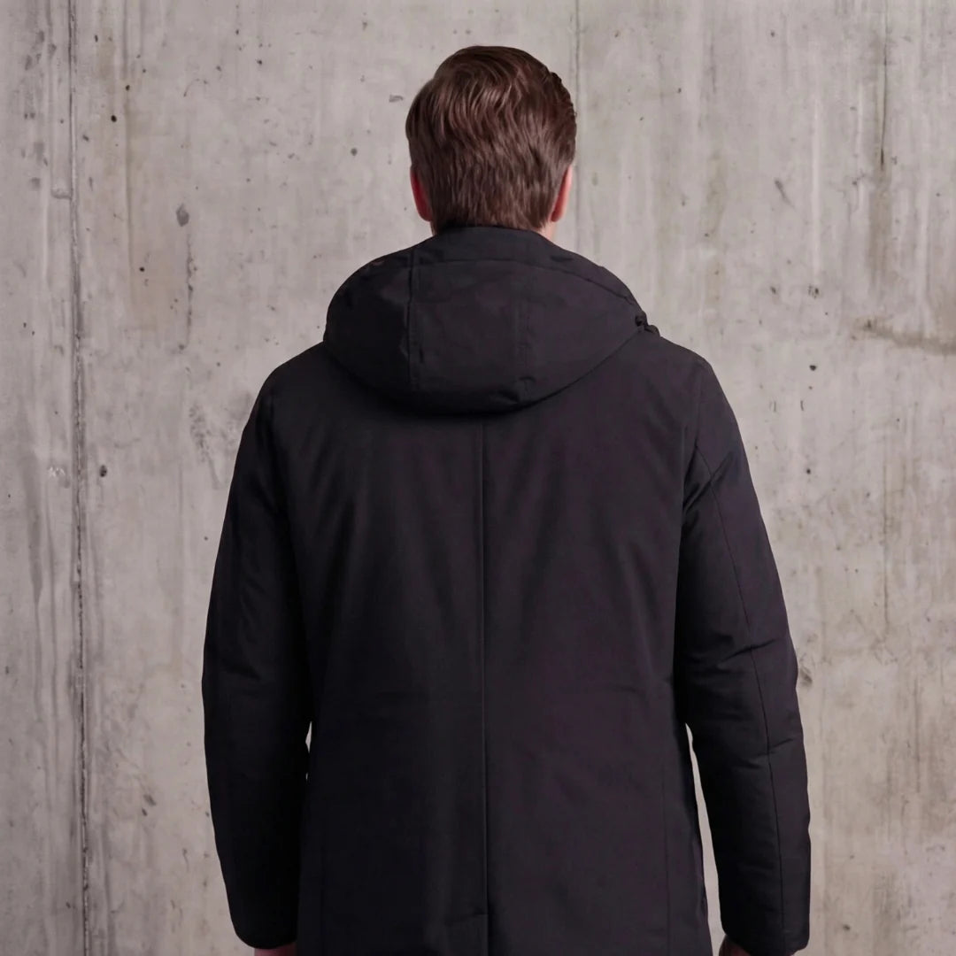 Herren Steppjacke mit Kapuze für Frühling