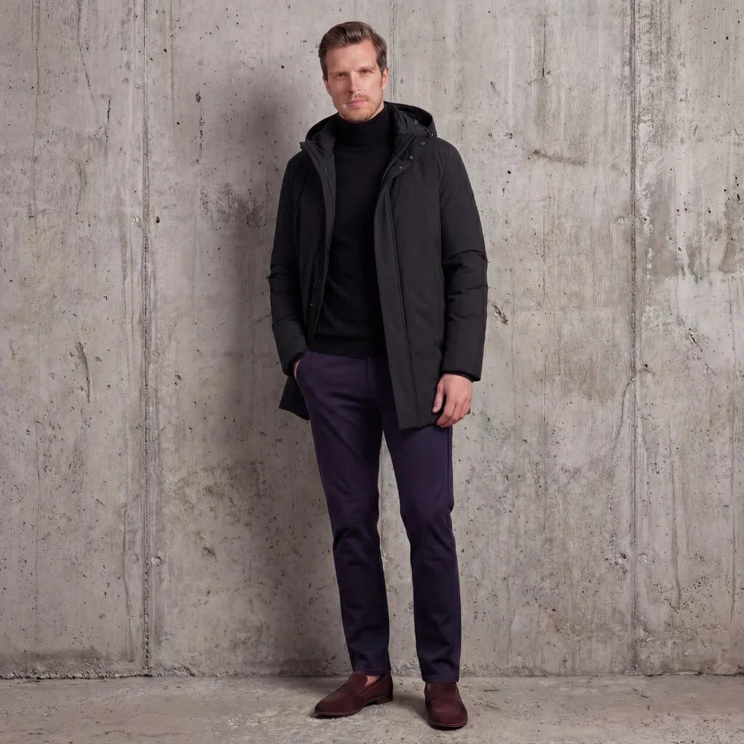 Herren Steppjacke mit Kapuze für Frühling