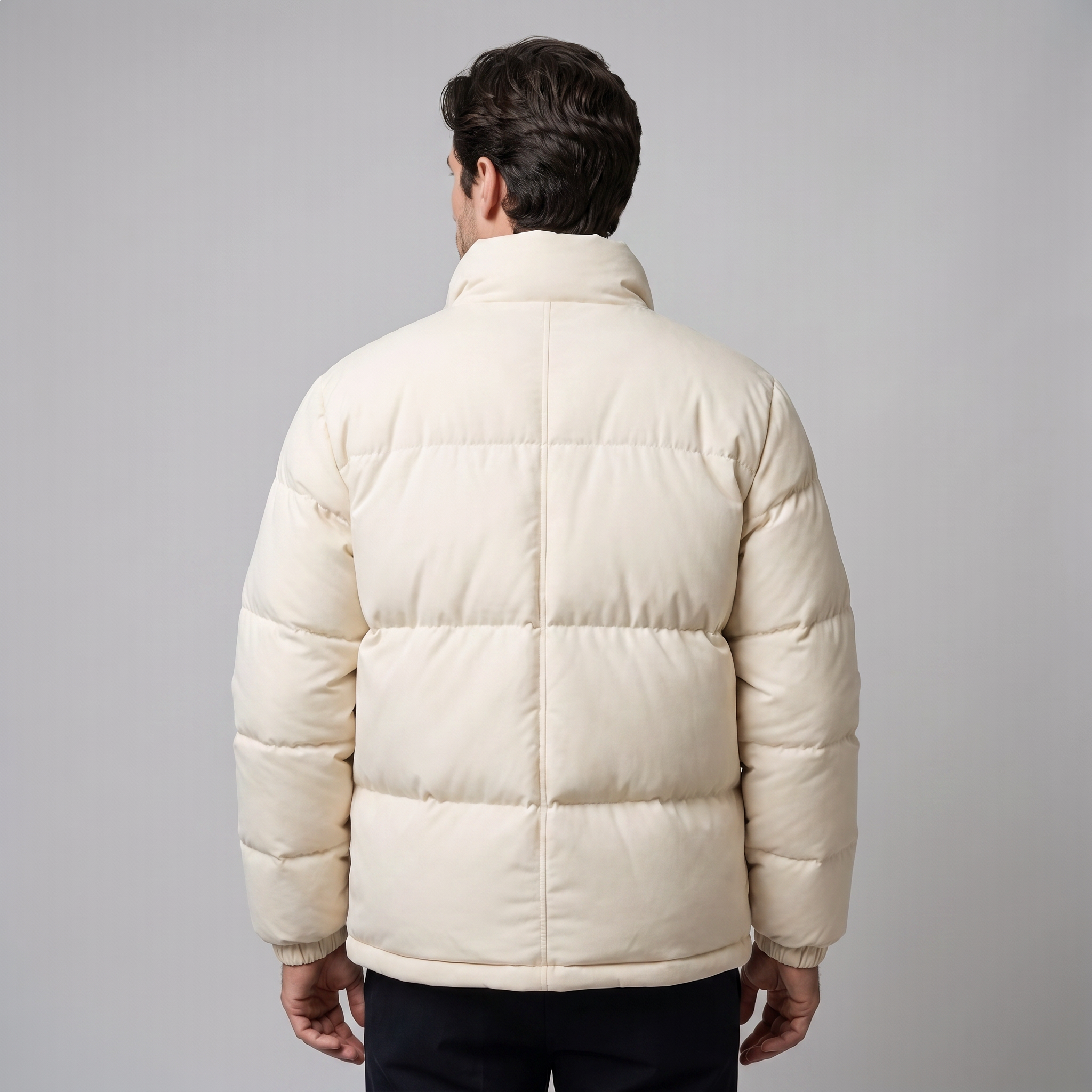 Herren Steppjacke mit Stehkragen