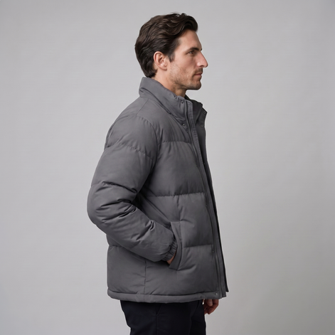 Herren Steppjacke mit Stehkragen
