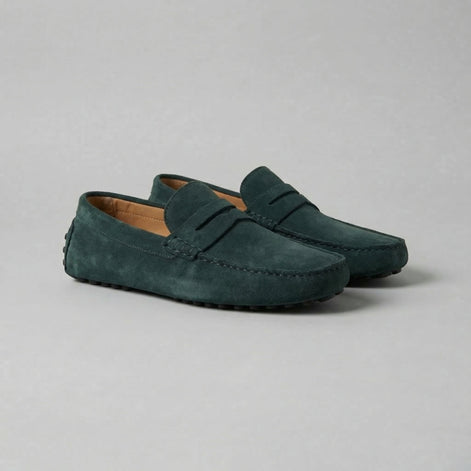 Herren Stilvolle Wildleder Penny Loafer