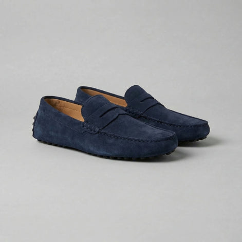 Herren Stilvolle Wildleder Penny Loafer