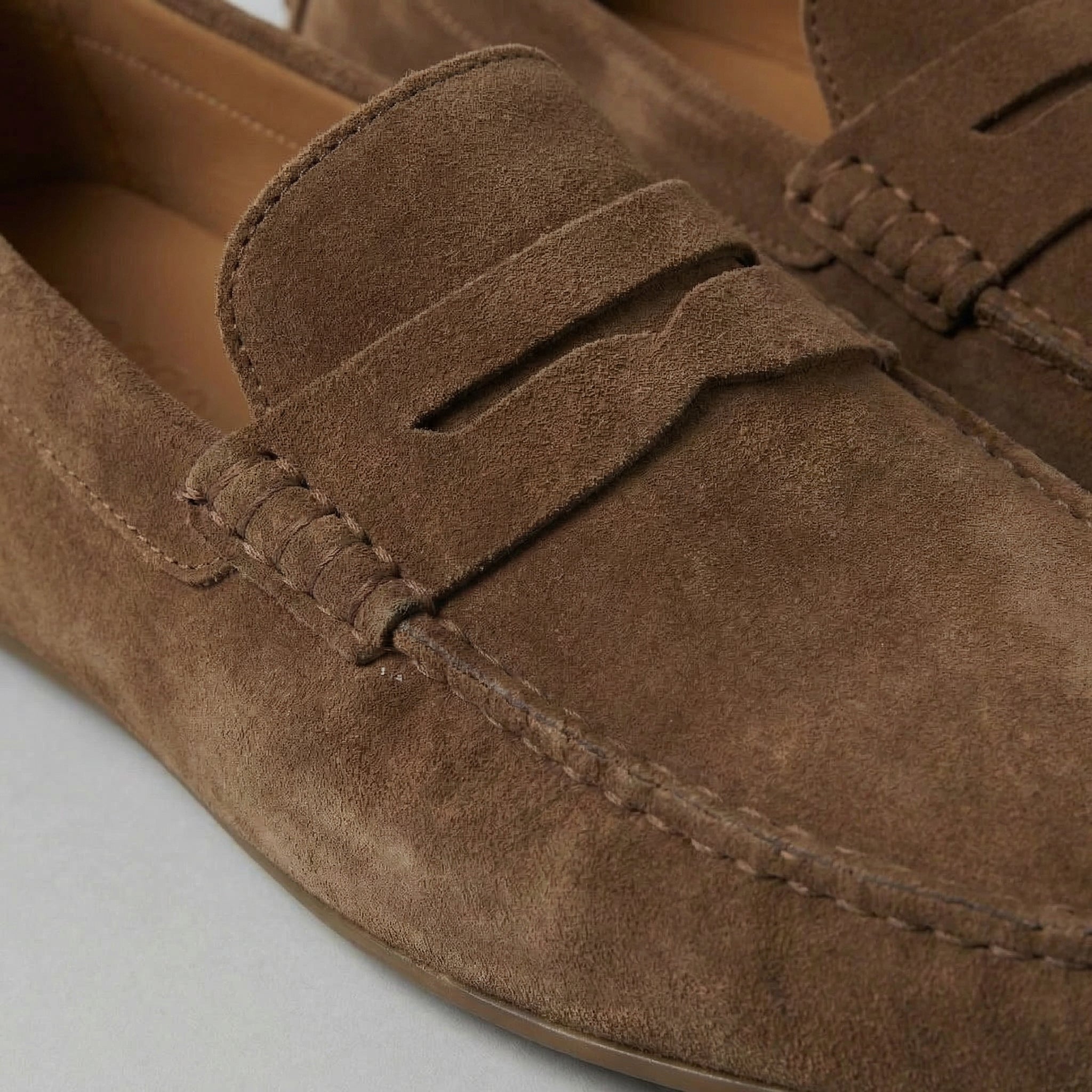 Herren Stilvolle Wildleder Penny Loafer