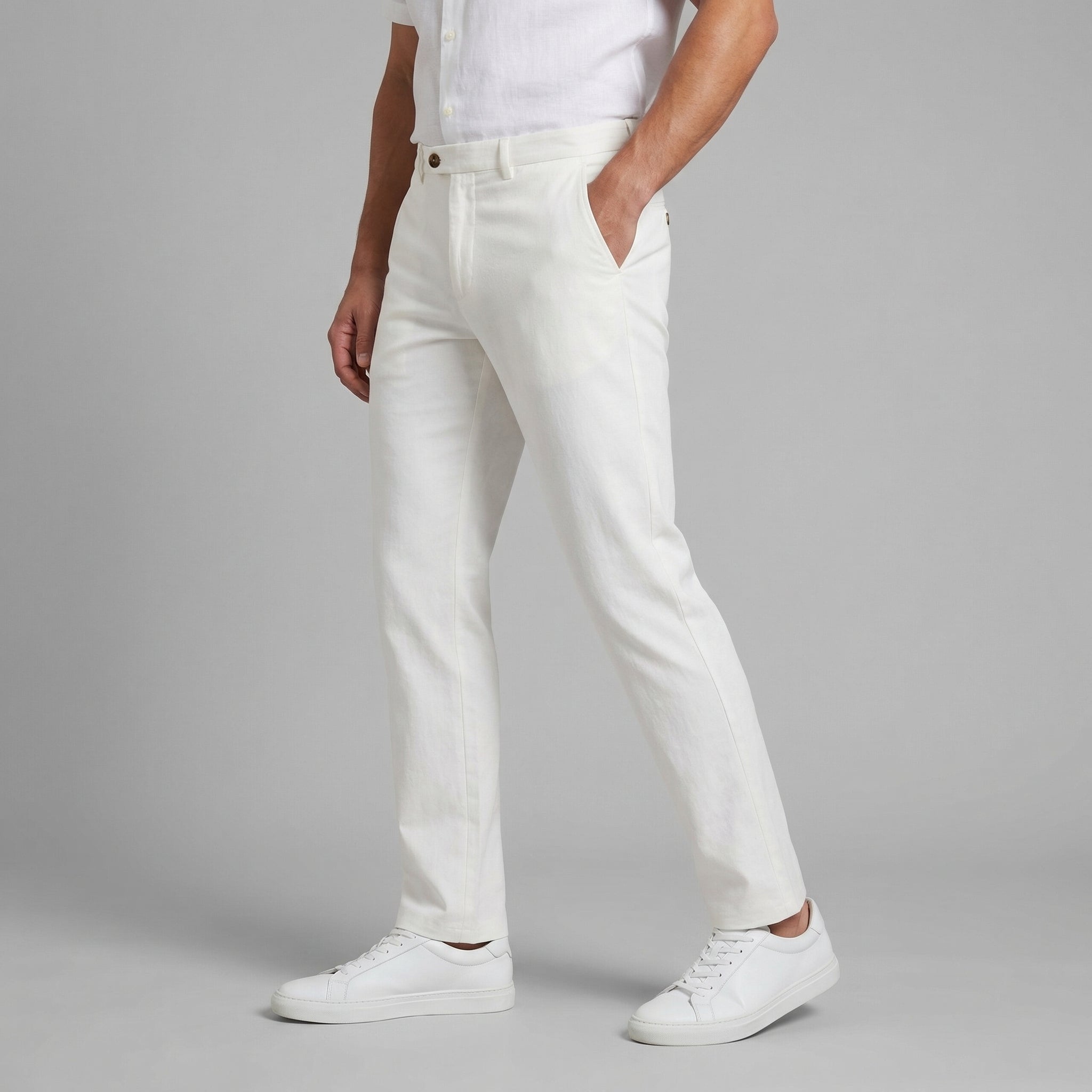 Herren Straight-Fit Chinohose