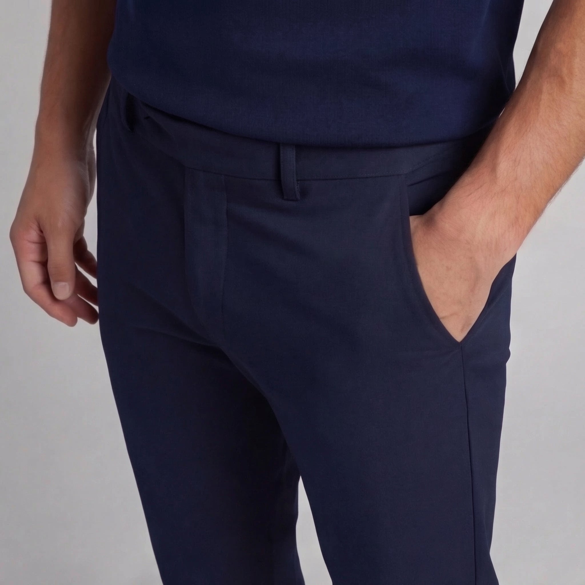 Herren Straight-Fit Chinohose