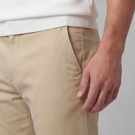 Herren Straight-Fit Chinohose