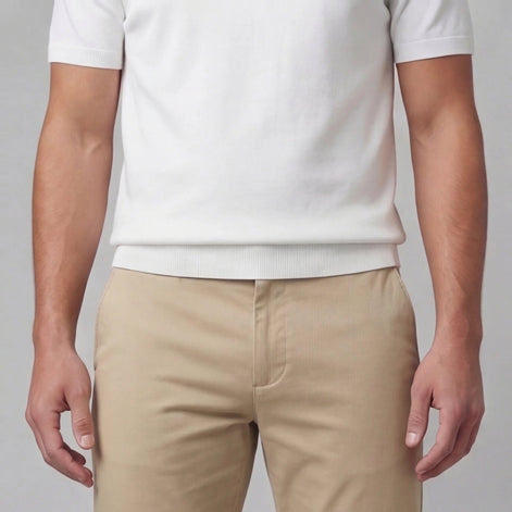 Herren Straight-Fit Chinohose