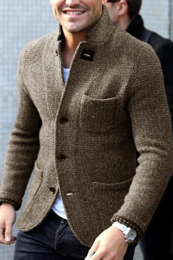 Herren Strickcardigan im Vintage-Stil