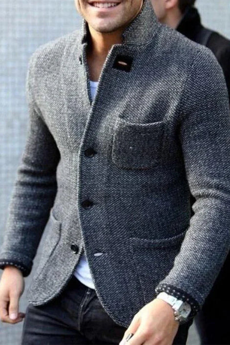 Herren Strickcardigan im Vintage-Stil