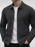 Herren Strickcardigan mit feiner Struktur