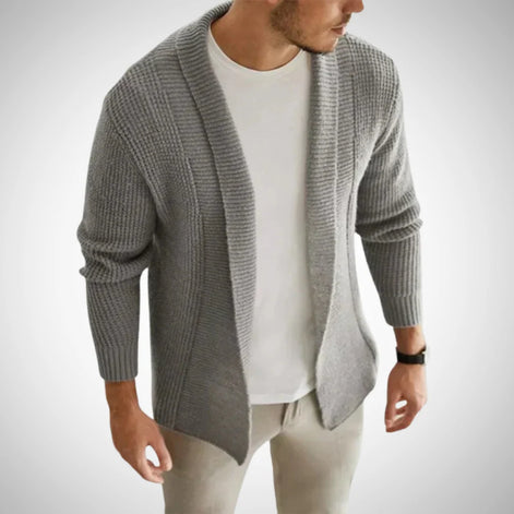 Herren Strickjacke mit Modernem Design für Legere und Formelle Anlässe