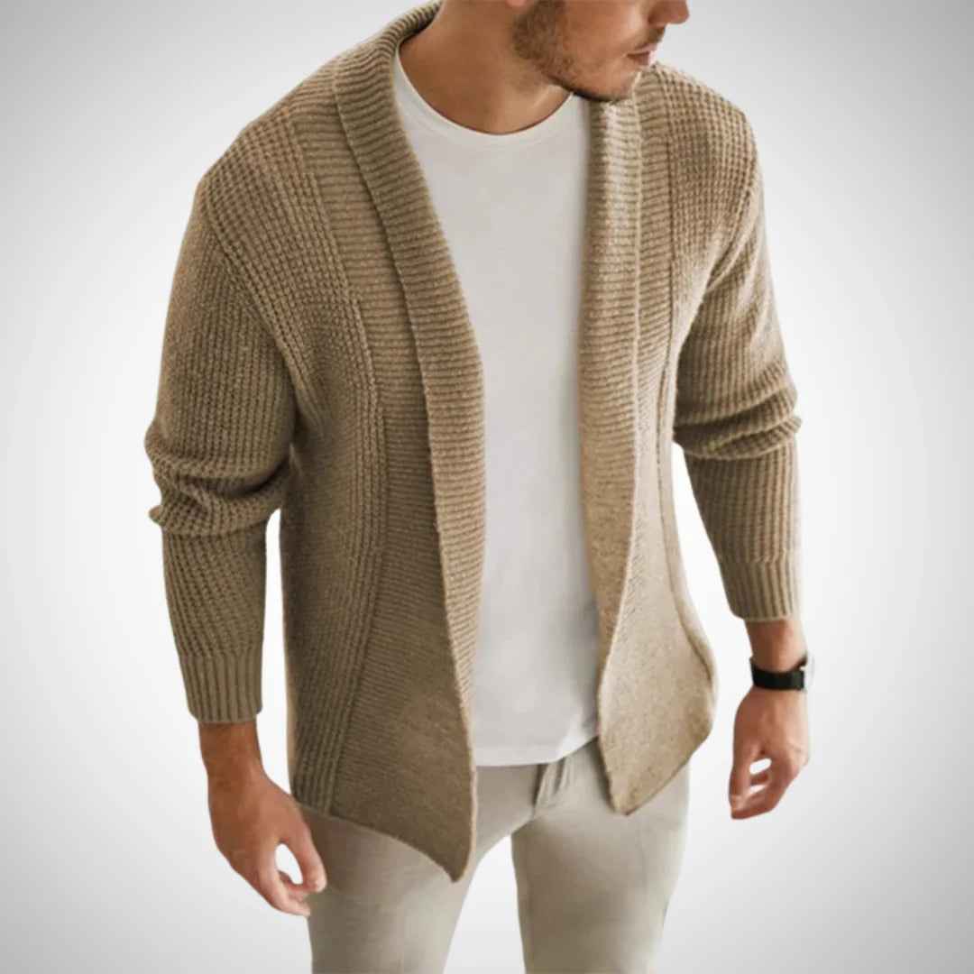 Herren Strickjacke mit Modernem Design für Legere und Formelle Anlässe
