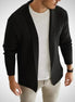 Herren Strickjacke mit Modernem Design für Legere und Formelle Anlässe