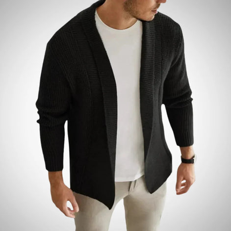 Herren Strickjacke mit Modernem Design für Legere und Formelle Anlässe