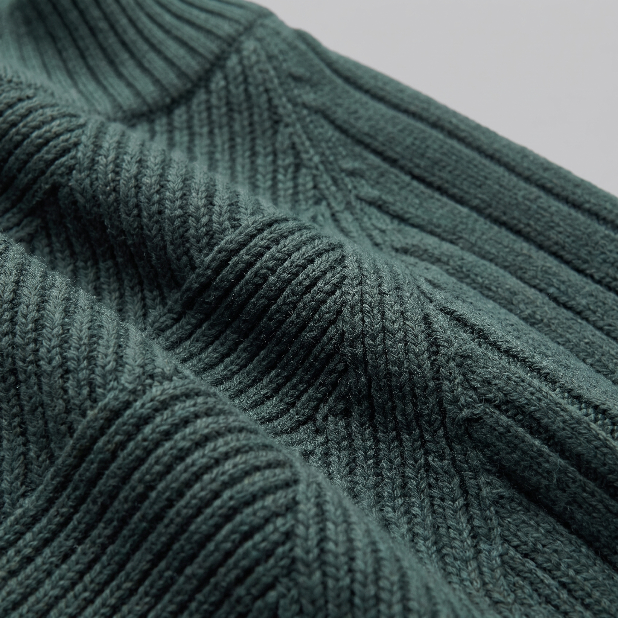 Herren Strickjacke mit Rautenmuster und durchgehendem Reissverschluss