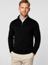 Herren Strickpullover mit Halb-Reißverschluss