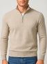 Herren Strickpullover mit V-Ausschnitt aus Merinowolle