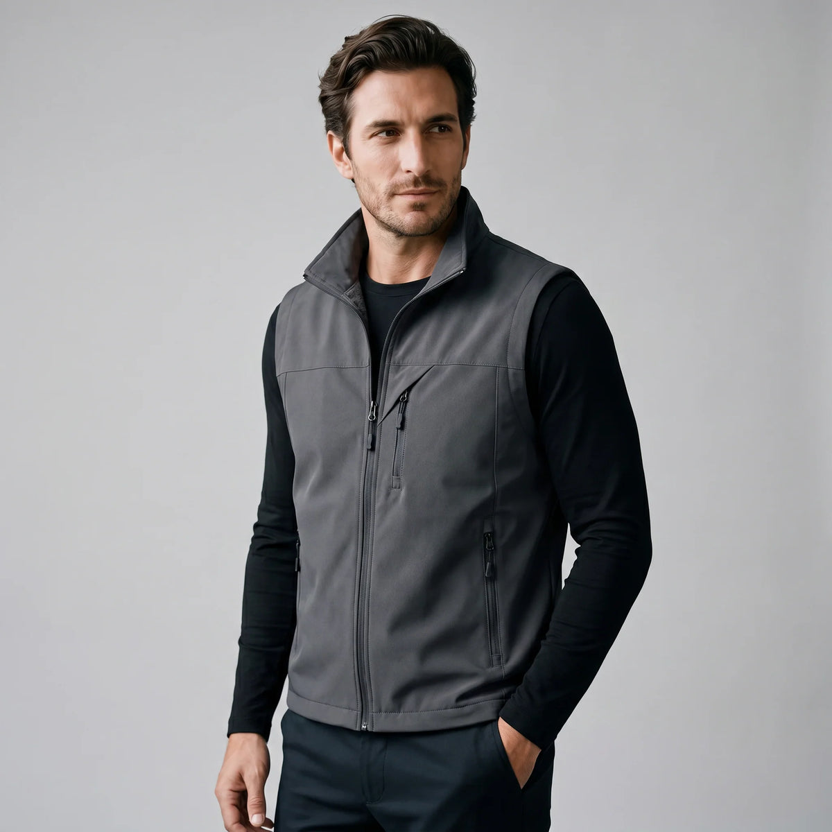 Herren Utility Weste Leicht und Funktional