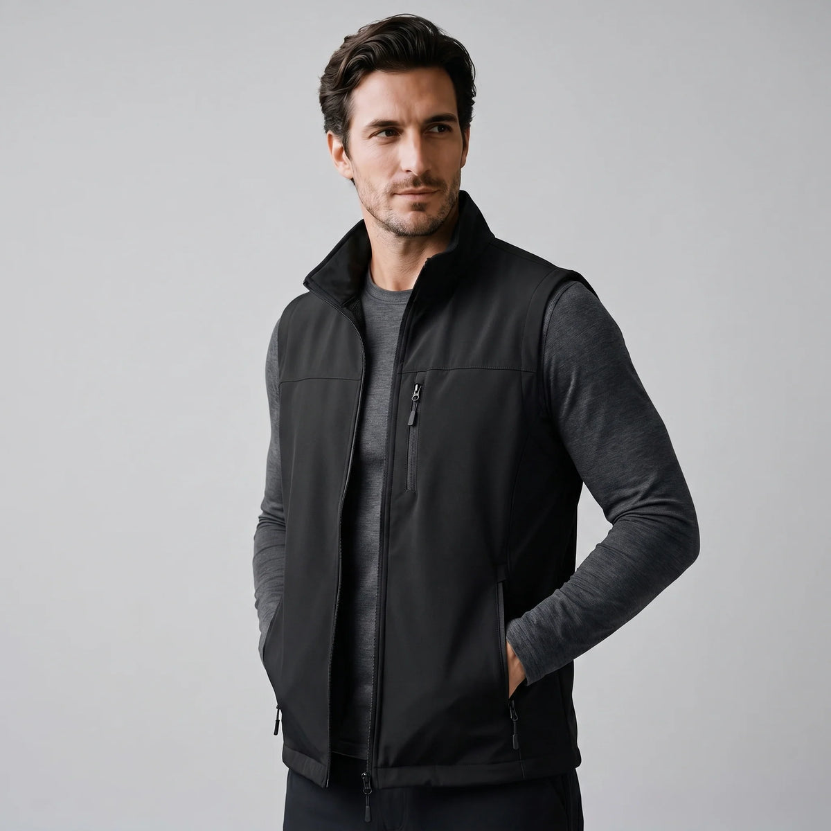 Herren Utility Weste Leicht und Funktional