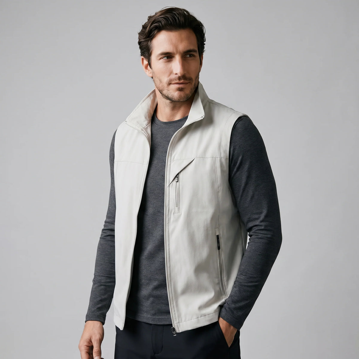 Herren Utility Weste Leicht und Funktional