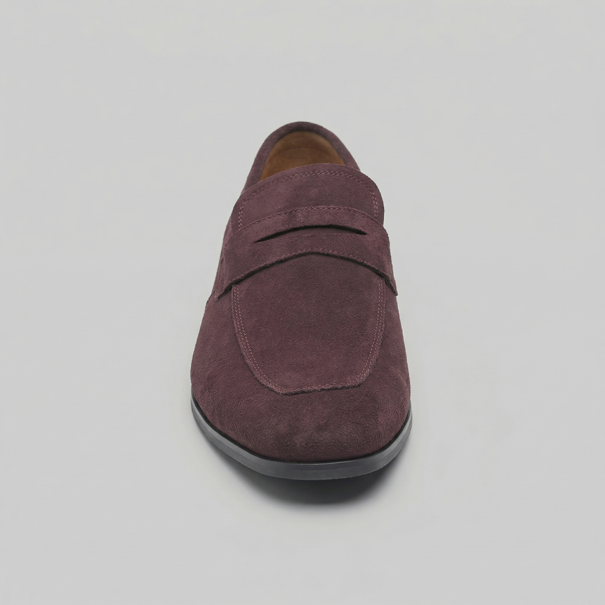 Herren Veloursleder Klassische Penny Loafers