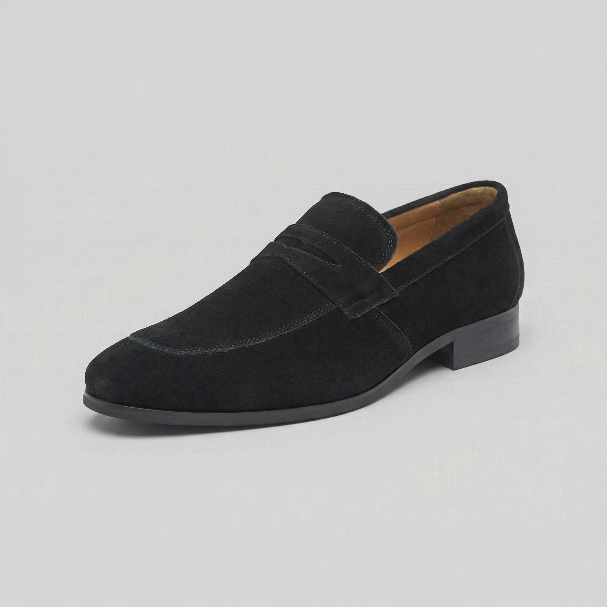Herren Veloursleder Klassische Penny Loafers