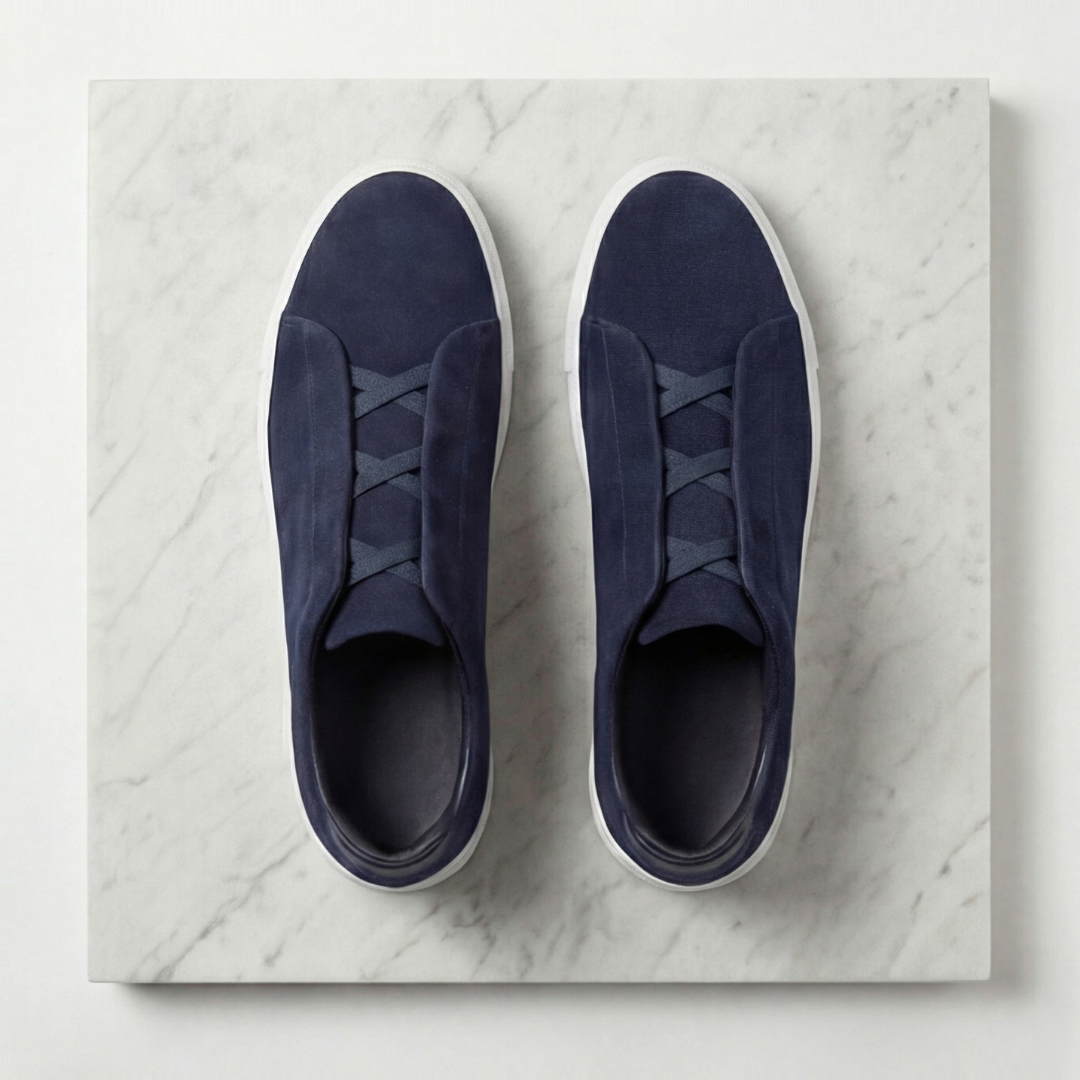 Herren Veloursleder Sneaker
