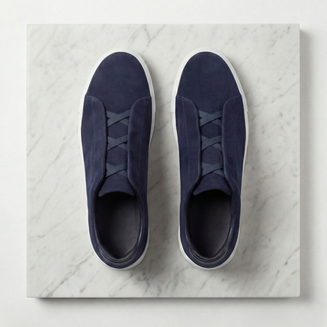 Herren Veloursleder Sneaker