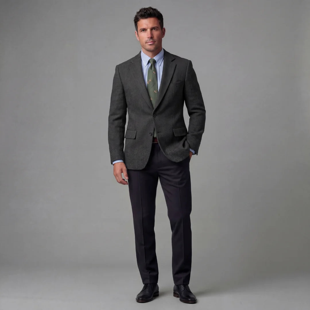 Herren Vintage Blazer Klassische Silhouette