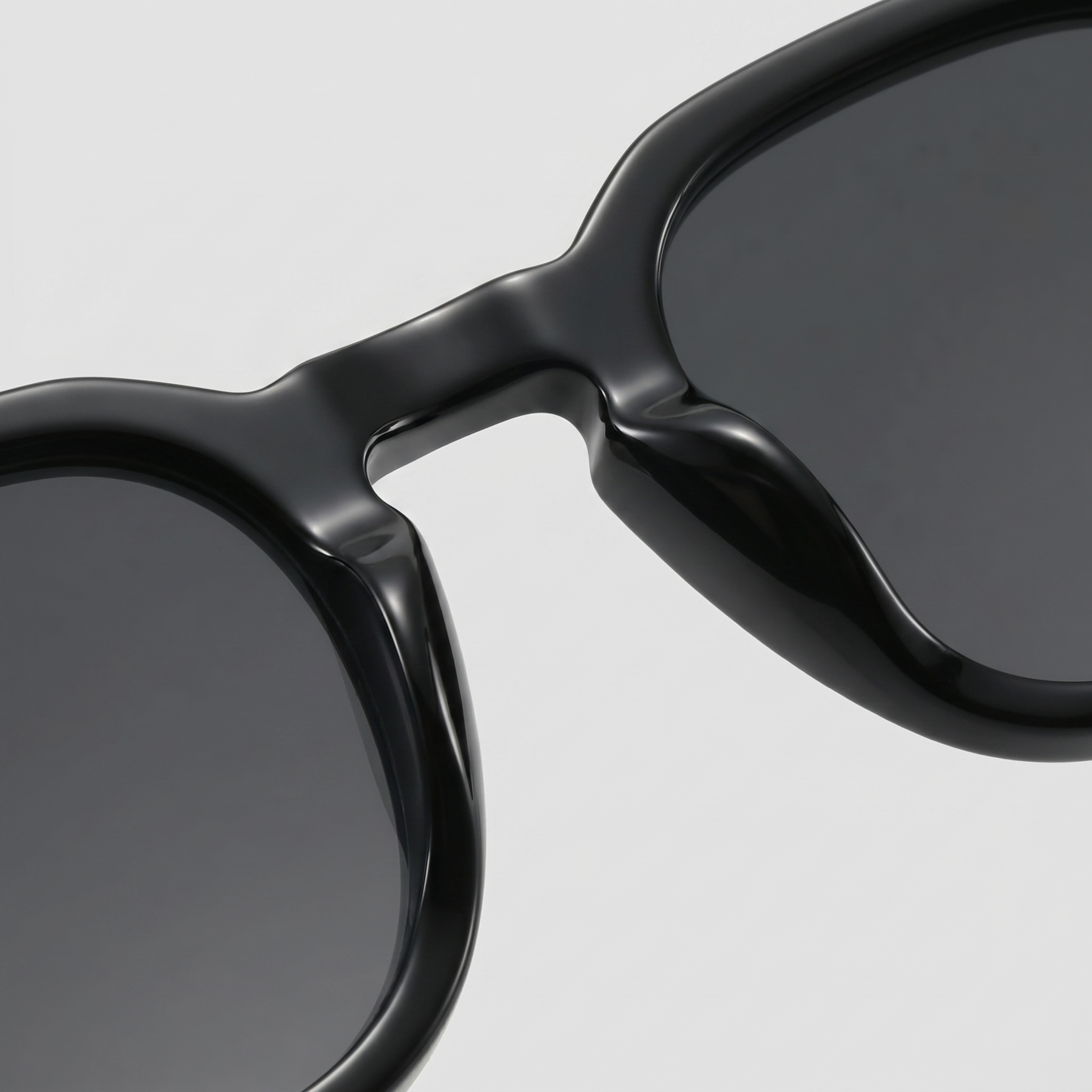 Herren Vintage Quadratische Sonnenbrillen Mit Dunklen Gläsern