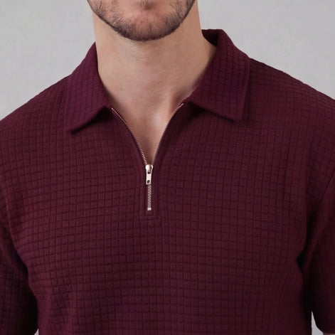Herren Waffelstrick Kurzes Outfit Sommer Set