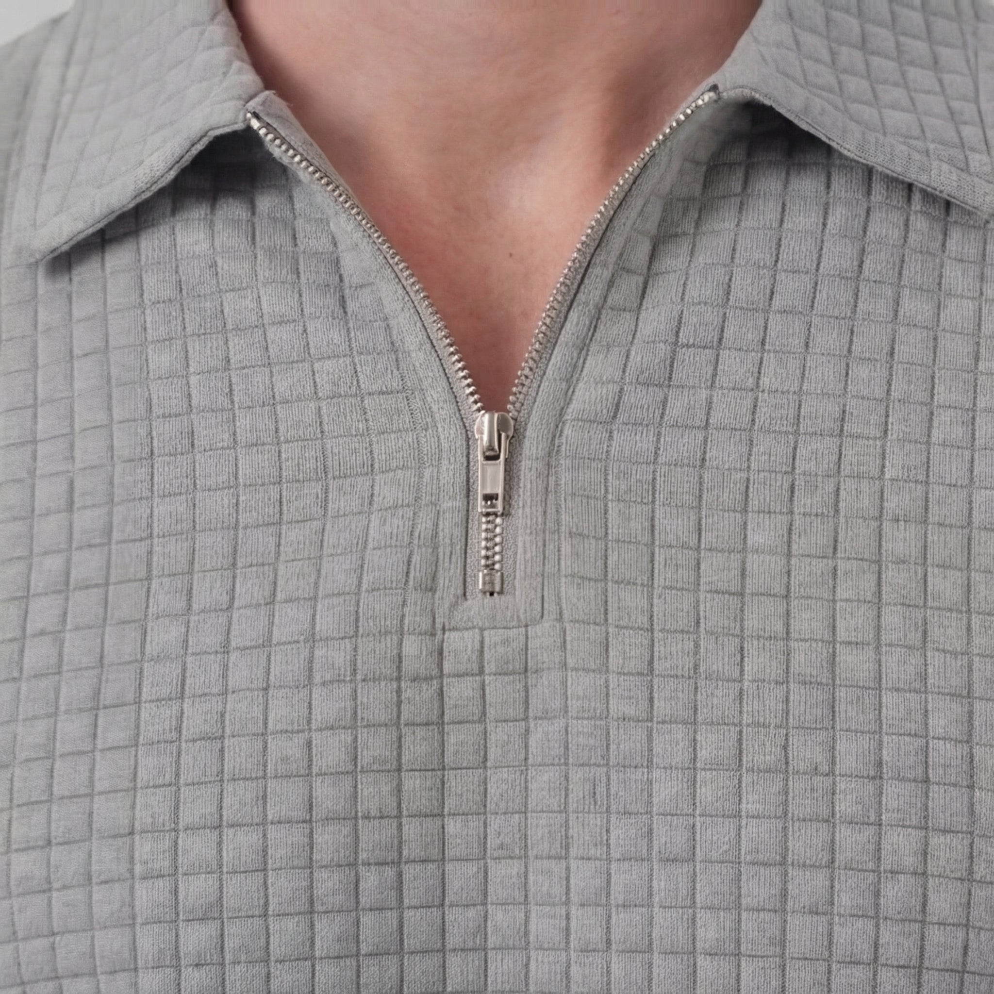 Herren Waffelstrick Kurzes Outfit Sommer Set