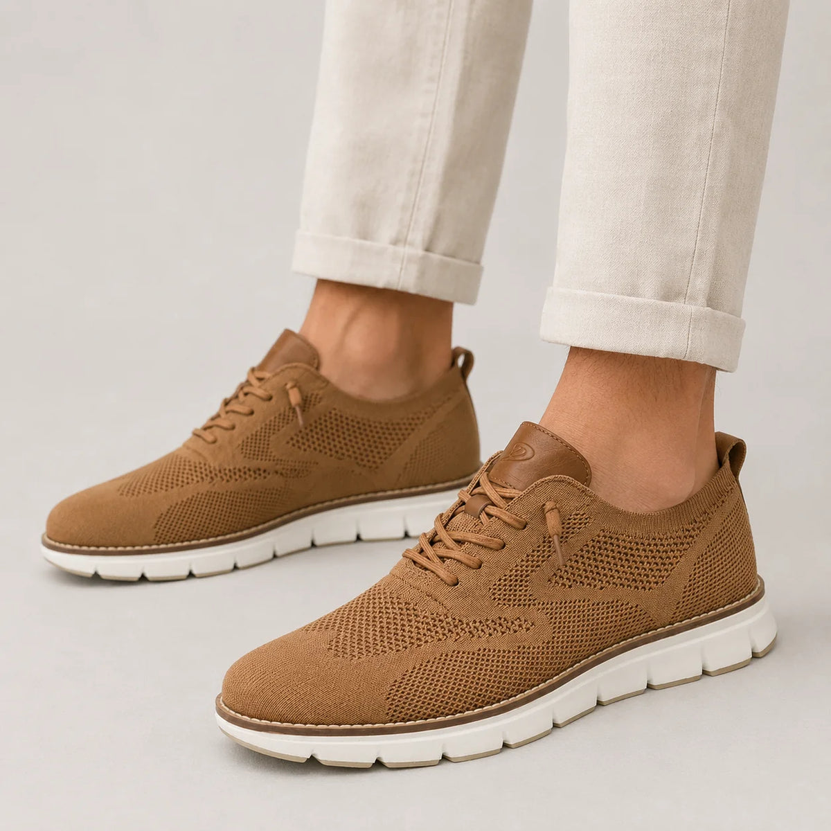 Herren Wanderschuhe Leichtes Strickdesign mit Schnürung