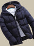 Herren Wasserdichte Steppjacke mit Kapuze
