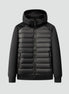 Herren Wattierte Winterjacke mit Kapuze für kalte Tage