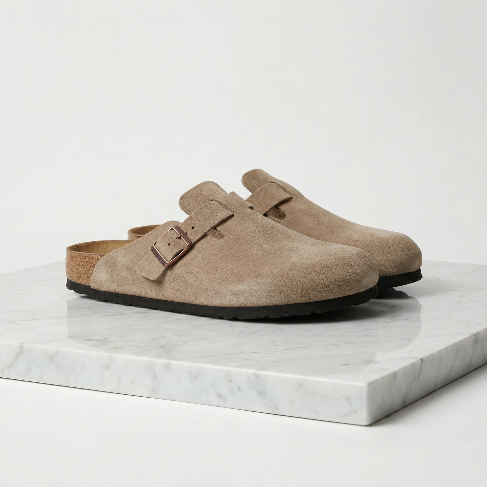 Herren Wildleder Clogs Stilvolle Komfort Loafer