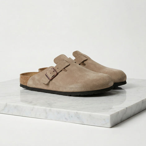 Herren Wildleder Clogs Stilvolle Komfort Loafer