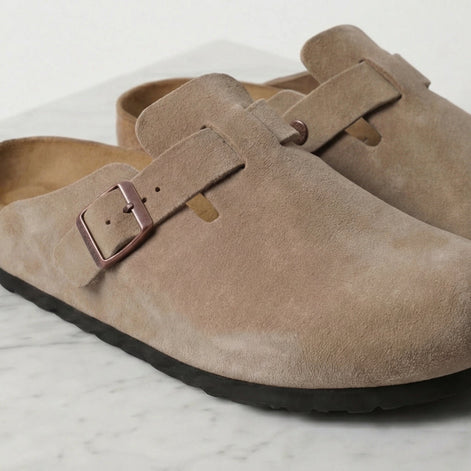 Herren Wildleder Clogs Stilvolle Komfort Loafer