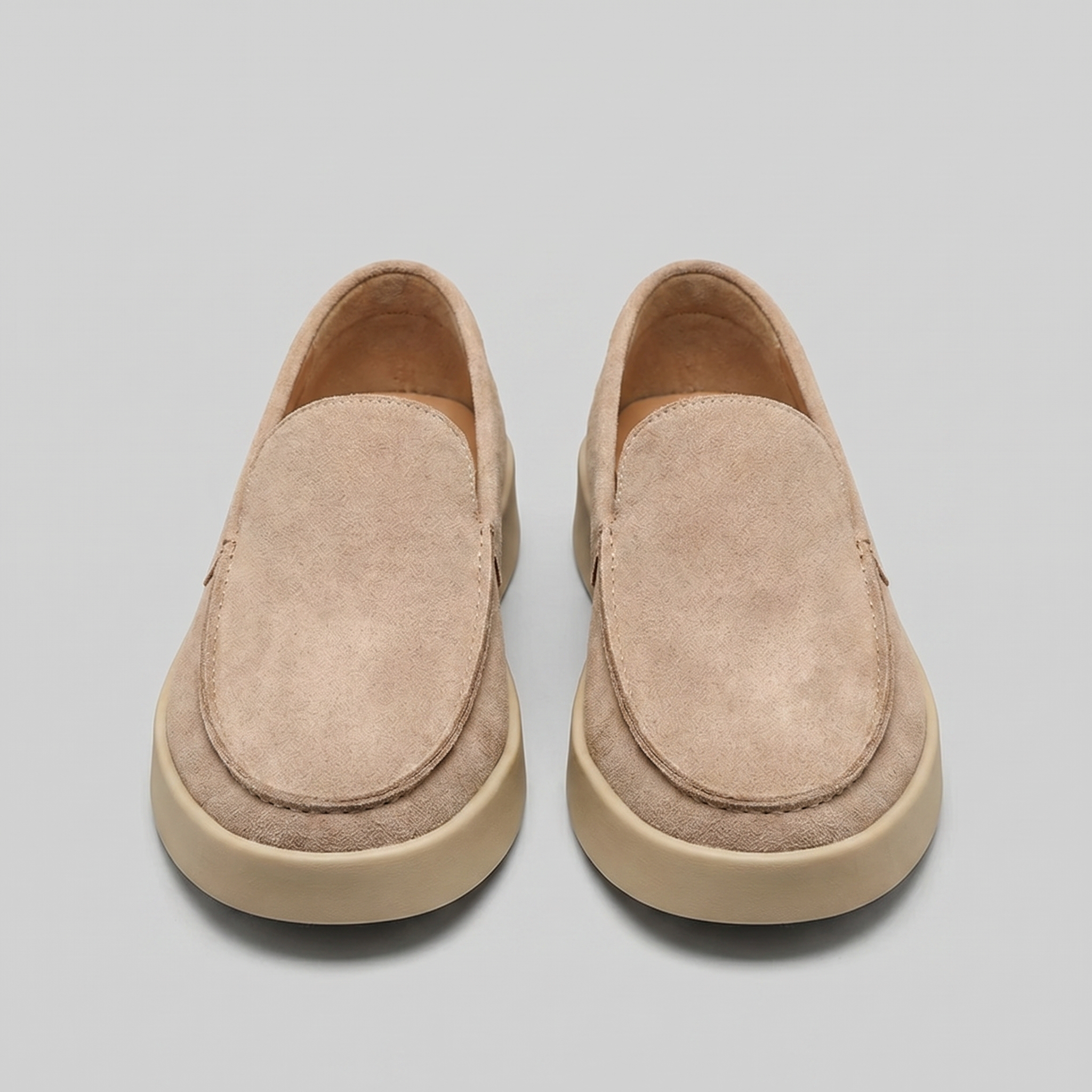 Herren Wildleder Loafer Mittlerer Stil