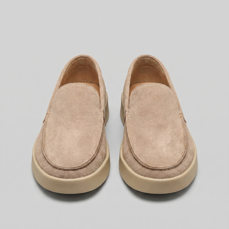 Herren Wildleder Loafer Mittlerer Stil