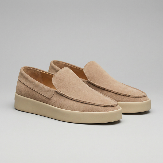Herren Wildleder Loafer Mittlerer Stil