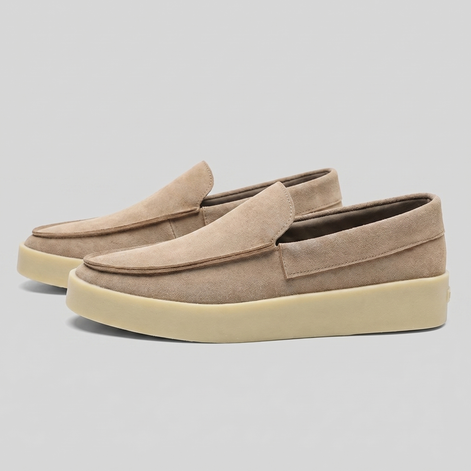 Herren Wildleder Loafer Mittlerer Stil