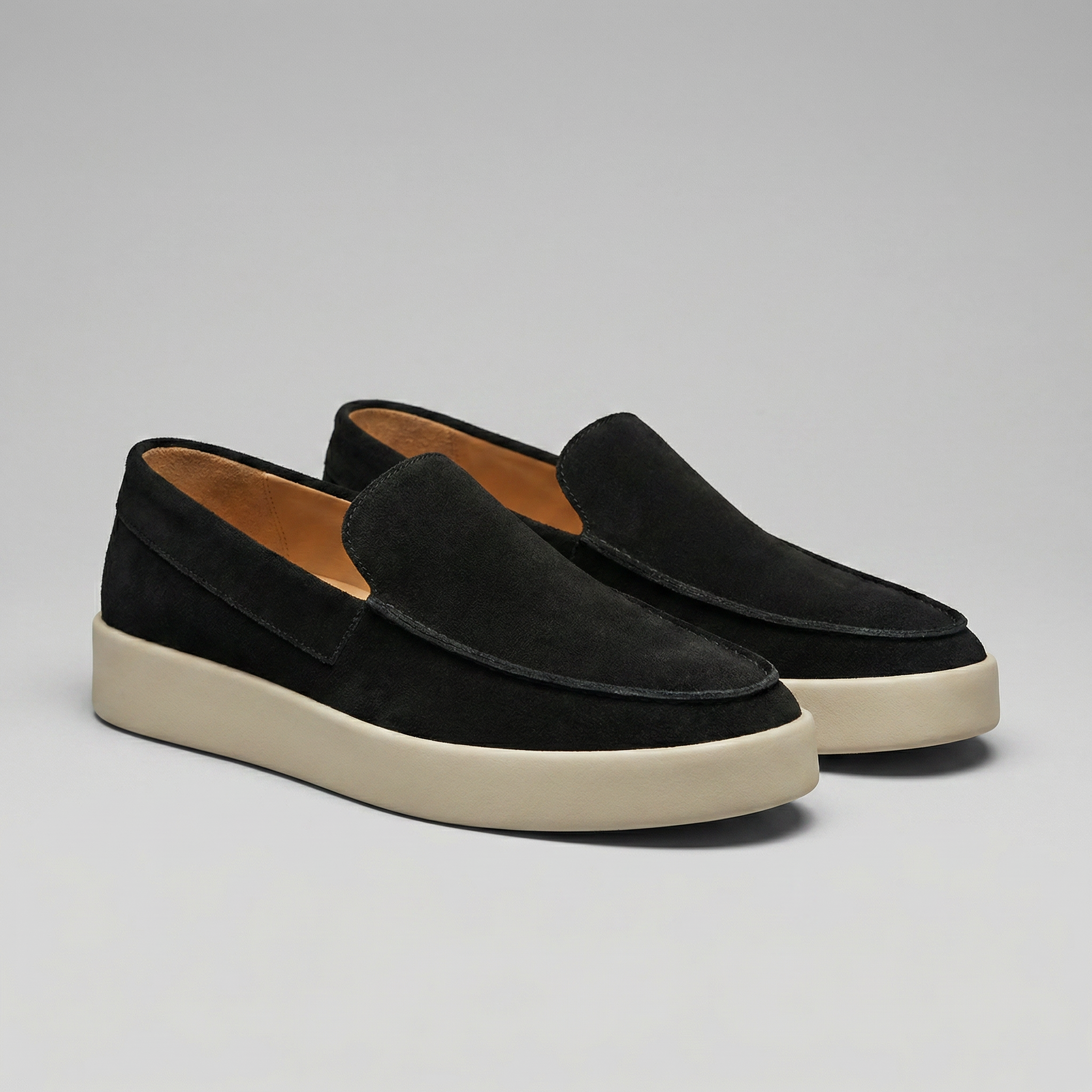 Herren Wildleder Loafer Mittlerer Stil