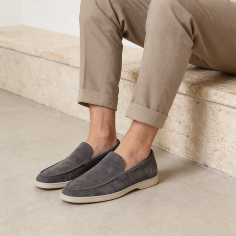 Herren Wildleder Loafers