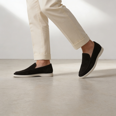 Herren Wildleder Loafers