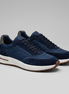 Herren Wildleder Panel Schnürschuhe